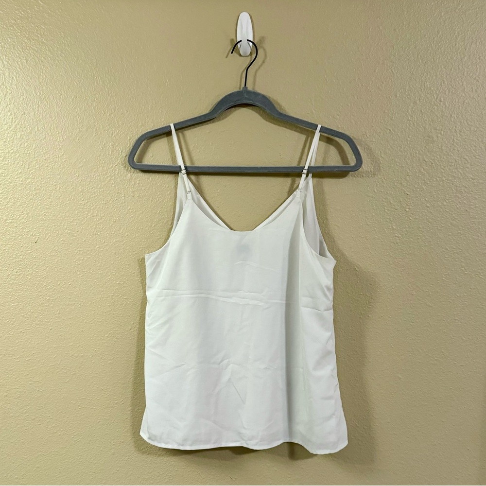 A New Day white lux tank top - Picture 4 of 6